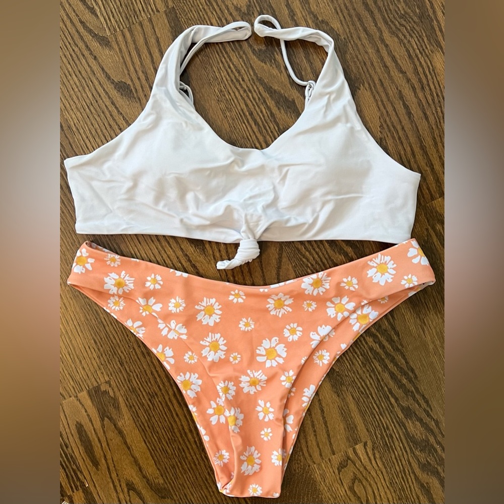 Zaful Flower Bikini NWOT